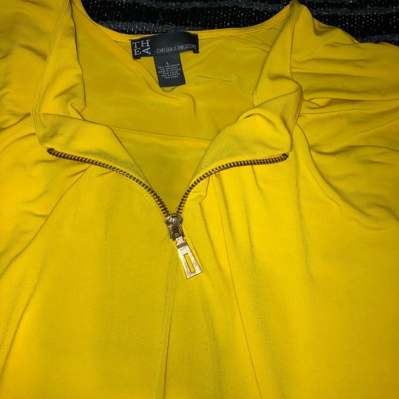 Yellow Blouse with FREE bracelets - Picture 4 of 5